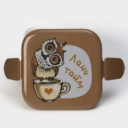 Lunch for lunch IDEA "Owls", 2 departments, 400 ml-4
