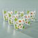 A set of glasses for a cocktail “Bouquets”, 210 ml, 6 pcs, Mix drawing
