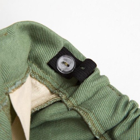 Pants for the boy Minaku: Casual Collection Kids, olive color, height 110-8