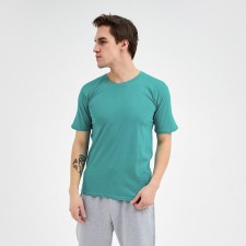 T -shirt male plain, color mare, size, size 48