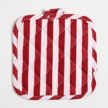 Kitchen set 2 objects of the share color Burgundy Take 17x17 cm, mittens 26x16 cm, 100% p/e-4