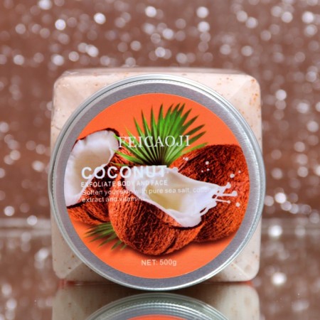 Cream-scrub for body renewing with a coconut 500 ml-2