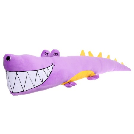 Soft toy-punch "Crocodile", 90 cm, purple color
