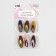 Safe pins, 40 mm, 6 pcs, color mix