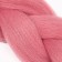 Zumba Kanecalon is monophonic, corrugated, 60 cm, 100 g, pink color (#ay15)
