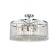 Ceiling light indigo, 12005/6C Chrome. 6x40W, E14, 500x500x240/325 mm
