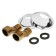 Mixer for the Bath "Soyuzkran" 566-236, two-wound, shower set, pour 35cm, zinc, chrome