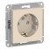 SE SE AtlasDesign, 16 A, 250 V, built -in, with salary, curtains, IP20, beige, Atn000245