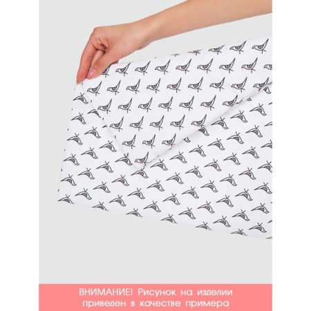 Decorative pillowcase "Feast drawings", on a zipper, size 45x45 cm-2