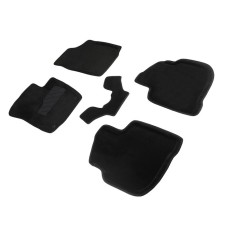 3D mats for Skoda Rapid II, 2020-n, black, set