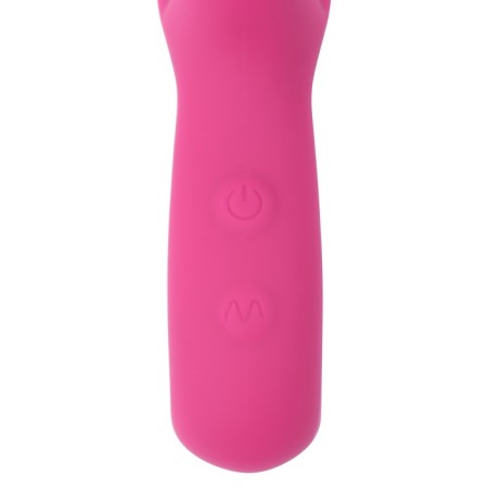 Rabbit Oka Vibrator, clitoris stimulator, G, 10 modes, 22 x 4 cm, pink-4