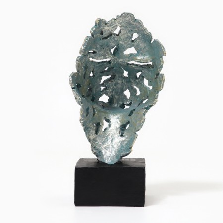 Figure Polystone "Face" 29 x 10 x 10 cm-3
