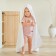 Twal towel terry crumb I am 85x85 cm, white color, 100% cotton, 320 g/m