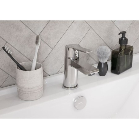 Santek Nyra sink mixer, chrome-7