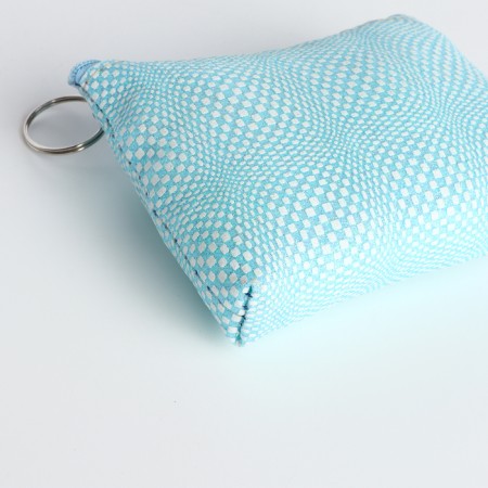 Women's wallet with lightning, blue color-2