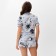 Women's pajamas (shirt and shorts) KAFTAN MAGIC NIGHT size 44-46, blue color