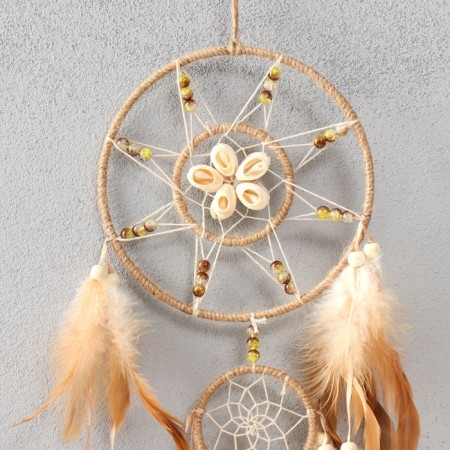 Dreamer Double "Circle. Shell" beige d = 17 cm 17x72 cm-1