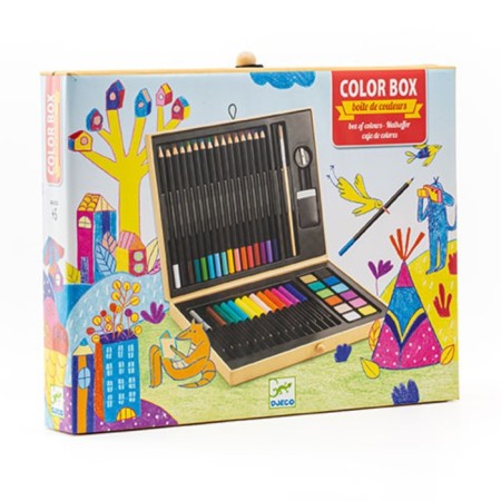 Small artistic set DJeco: pencils, felt -tip pens, paints-1