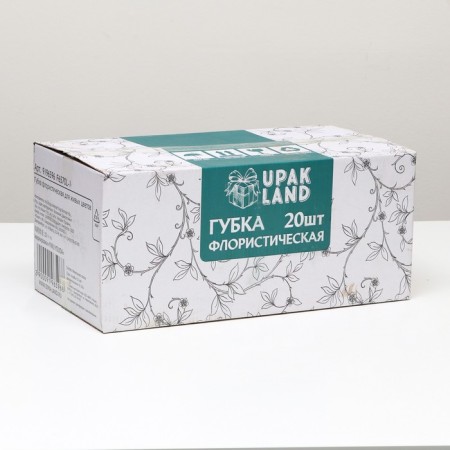 Floristic sponge for fresh flowers "Upak Land" 22.5 x 10.5 x 7 cm-2
