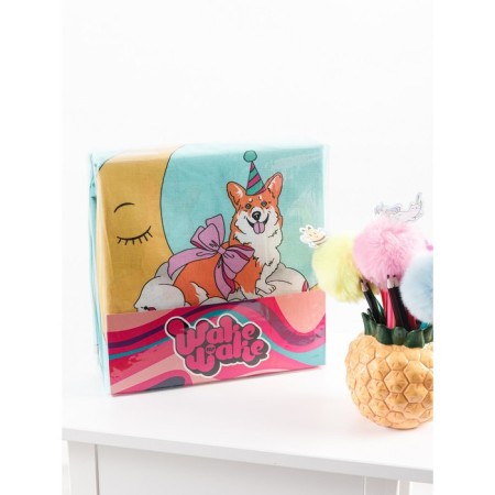 Bed linen 1.5 joint venture "Best friend", size 215x150 cm, 215x145 cm, 50x70 cm-5