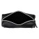 Penal is soft, 1 department, 55 x 195 x 60 mm, voluminous, artificial leather, with a window, nylon, Phoenix "Cat" Black 61314