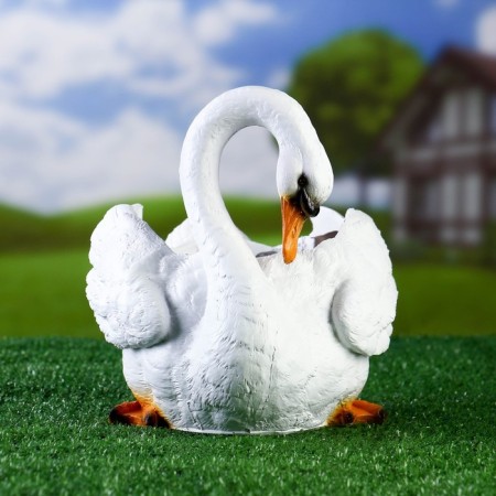 Figure Kashpo "Swan" large, 25x15cm-1