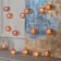 Garland “thread” 5 m with nozzles “purple”, ip20, transparent thread, 20 LED, glow warm white, 220 V