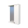 Cabinet-mirror "Pint 50" Right 15 cm x 50 cm x 70 cm