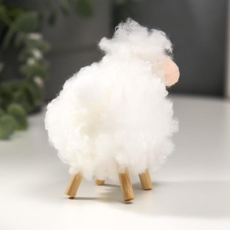 Easter souvenir "lamb - white cloud" 7.5x8x4.5 cm-2