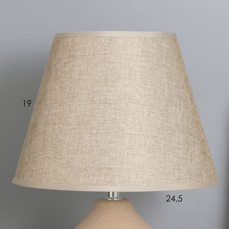 Table lamp "Aime" 1x40W E14 ivory 25x25x40cm-2