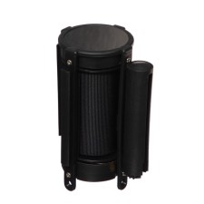 Cassette with exhaust ribbon-280cm, black, height-13cm, width 6.6cm, tape width-80mm