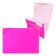 Folder Carder Calligrata Neon 6 department. A4 plastic 0.7mm fuchsia. Cut in color