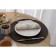 Serving napkin on the table "Loft", d = 38 cm, brown color