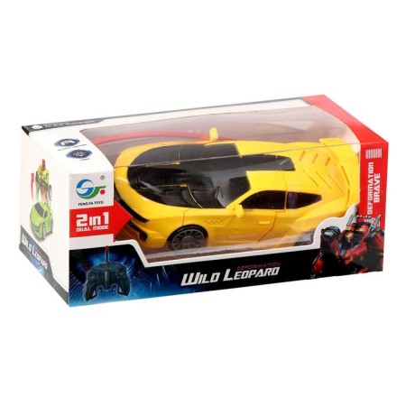 Robot Radio -controlled "Autobot", transforms, works from batteries, color mix-8