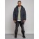 Extensive male winter park, size 58, dark blue color