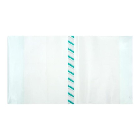 Cover PE 217 x 400 mm, 140 μm, for diaries and verification work, universal, with bookmarks, mix-1