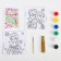Set for creativity for the New Year "New Year's ball for coloring", 6 pieces 5.5 cm, cold heart