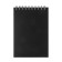Notepad A6, 80 sheets in a cage on the crest Calligrata, plastic cover, black