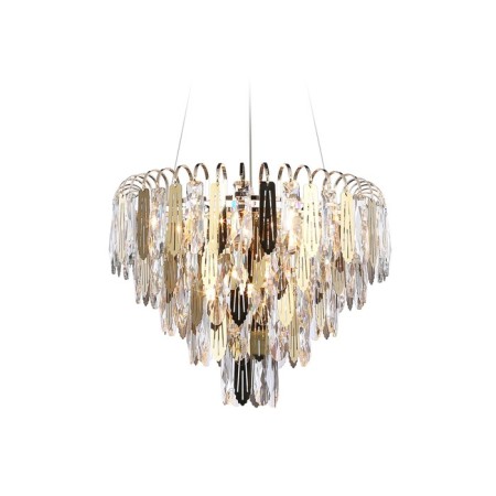 Crystal chandelier with Ambrella Light, Traditional, TR5256, E27, Gold Color-1