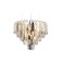 Crystal chandelier with Ambrella Light, Traditional, TR5256, E27, Gold Color