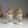 Polystone souvenir "Angel with tails, in the gray dress" MIX 4.5x3.5x8.5 cm