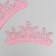 Harvesting for creativity "Crown", pink color, 18 cm (set 2 pcs)