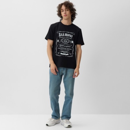 Men's T -shirt KAFTAN real, black, p. XL-1