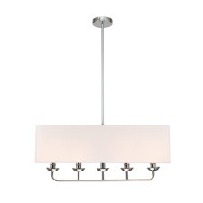 Lamp on the rod 4x40W E14, size 75x25x136 cm