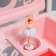 Musical mechanical musical "Love" pink 12.5x17.5x8 cm