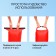 Yugana Germushka, PVC, waterproof 40 liters, one belt, red