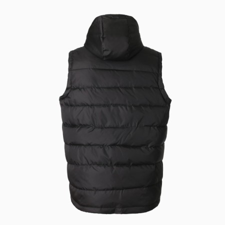 Warm vest of men's, black color, size 58-2