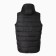 Warm vest of men's, black color, size 58