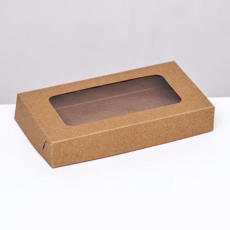 Confectionery packaging, craft, 18 x 10 x 3 cm