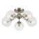 Ceiling Citilux "Tommy" CL102151, 52x52x24.5 cm, 5x40W, E14, gray color gray